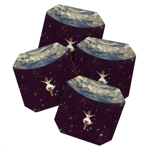 Belle13 Just Let Go Coaster Set