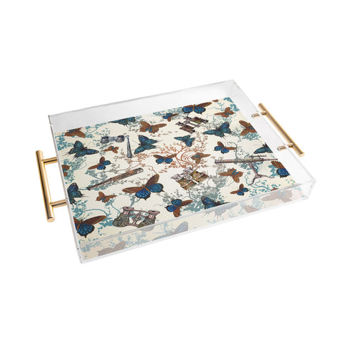 Belle13 Looking For Butterflies Acrylic Tray