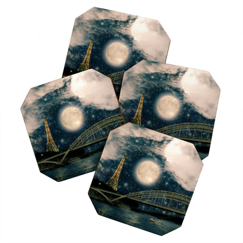 Belle13 Paris Romance Coaster Set