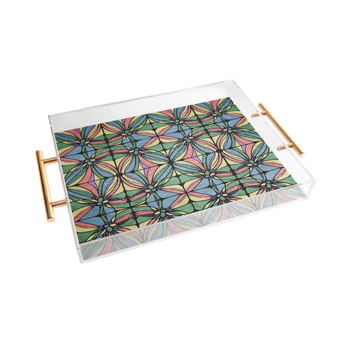 Belle13 Retro Geometric Acrylic Tray