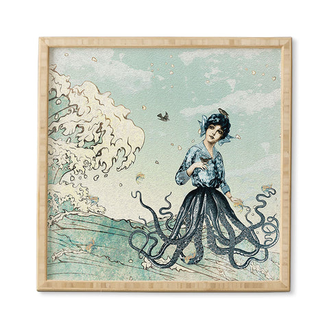 Belle13 Sea Fairy Framed Wall Art