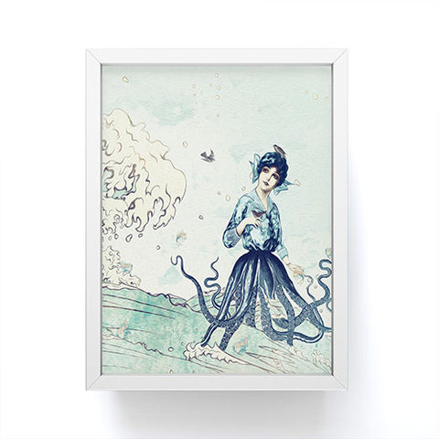 Belle13 Sea Fairy Framed Mini Art Print