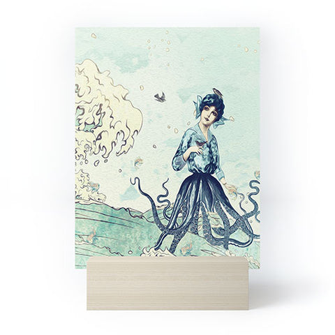 Belle13 Sea Fairy Mini Art Print