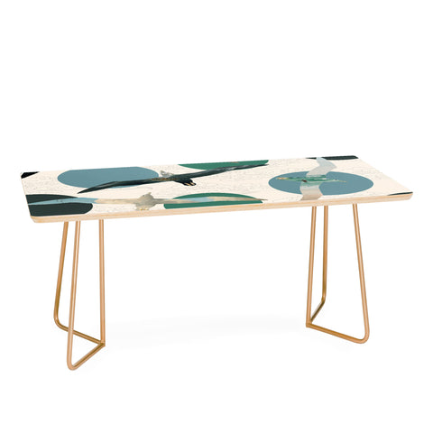 Belle13 Seagull Polka Coffee Table