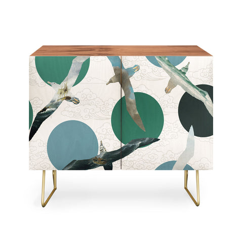 Belle13 Seagull Polka Credenza