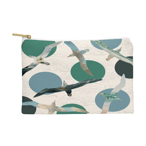 Belle13 Seagull Polka Pouch
