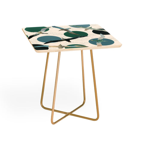 Belle13 Seagull Polka Side Table