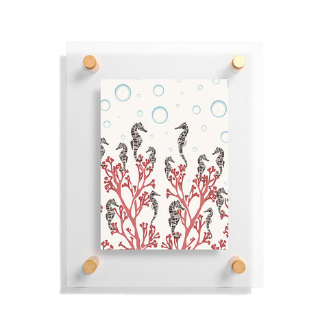 Belle13 Seahorse Forest Floating Acrylic Print
