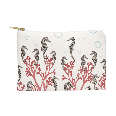 Belle13 Seahorse Forest Pouch