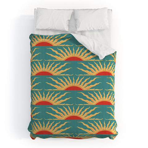 Belle13 Sunrise 4 Duvet Cover
