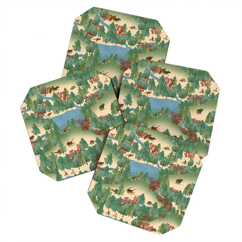 Belle13 Travelling Through Jurassic Coaster Set