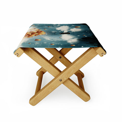 Belle13 Where All The Wishes Come True Folding Stool