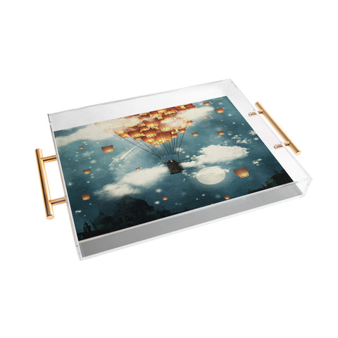 Belle13 Where All The Wishes Come True Acrylic Tray