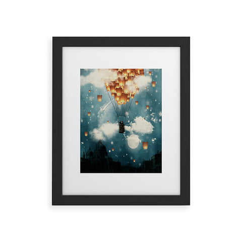 Belle13 Where All The Wishes Come True Framed Art Print