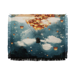 Belle13 Where All The Wishes Come True Throw Blanket