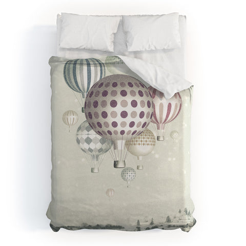 Belle13 Winter Dreamflight Duvet Cover