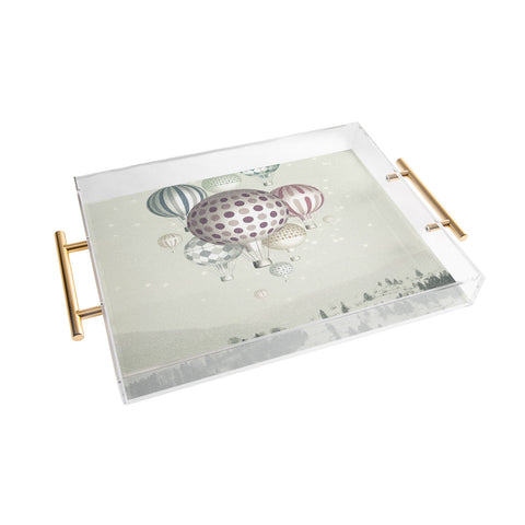 Belle13 Winter Dreamflight Acrylic Tray
