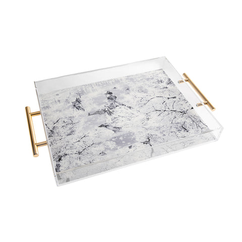 Belle13 Winter Lady Acrylic Tray