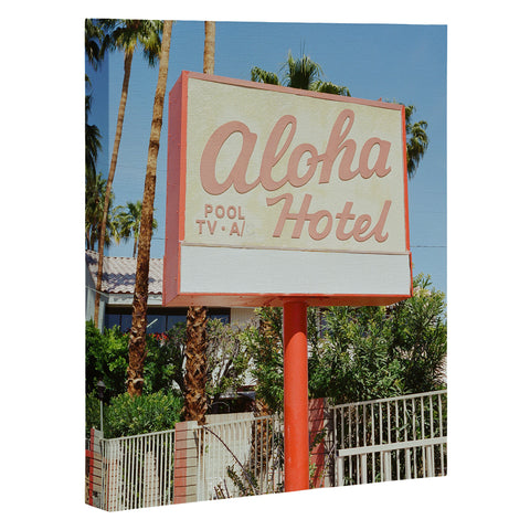 Bethany Young Photography Aloha Hotel on Film Art Canvas