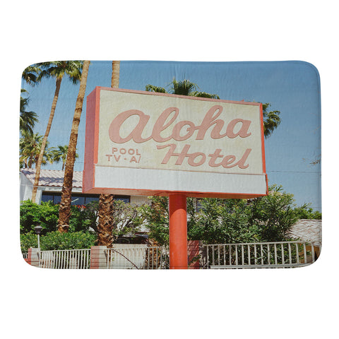 Bethany Young Photography Aloha Hotel on Film Memory Foam Bath Mat