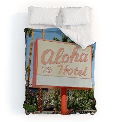 Bethany Young Photography Aloha Hotel on Film Duvet Cover