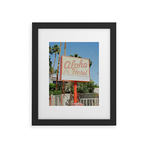 Bethany Young Photography Aloha Hotel on Film Framed Art Print