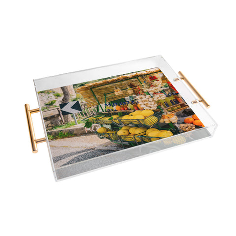 Bethany Young Photography Amalfi Coast Drive XV Acrylic Tray