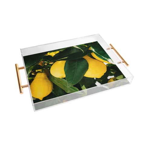 Bethany Young Photography Amalfi Coast Lemons Acrylic Tray