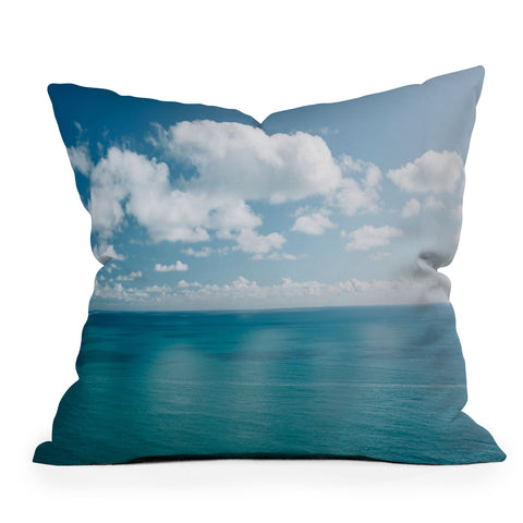 Bethany Young Photography Amalfi Coast Ocean View VII Outdoor Throw Pillow