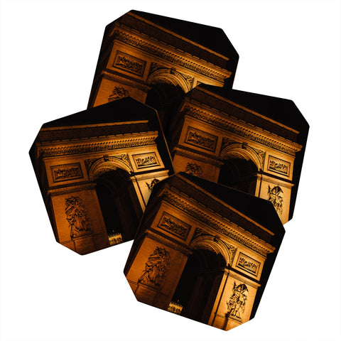 Bethany Young Photography Arc de Triomphe Coaster Set