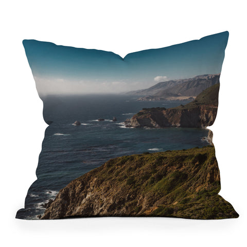 Bethany Young Photography Big Sur California VI Outdoor Throw Pillow