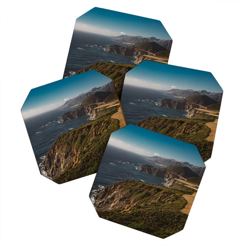 Bethany Young Photography Big Sur California VIII Coaster Set
