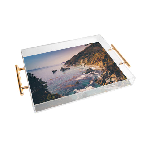 Bethany Young Photography Big Sur Pacific Coast Highway Acrylic Tray