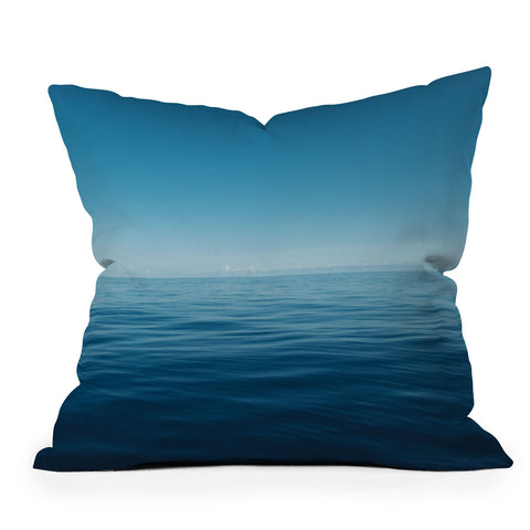 Bethany Young Photography Blue Hawaii Outdoor Throw Pillow