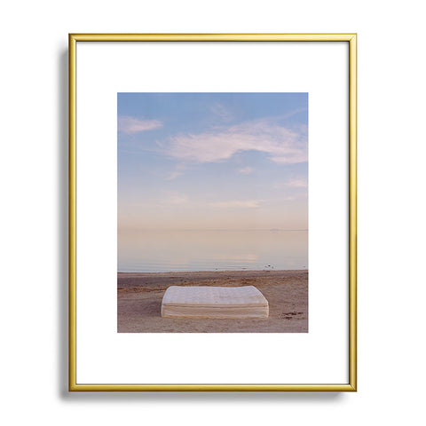 Bethany Young Photography Bombay Beach on Film Metal Framed Art Print