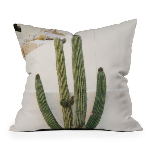 Bethany Young Photography Cabo Cactus X Outdoor Throw Pillow