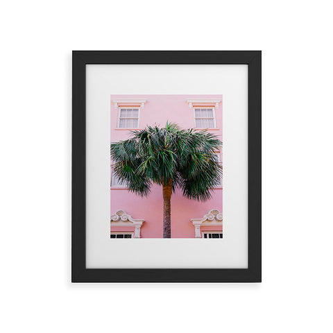 Bethany Young Photography Charleston Pink Framed Art Print