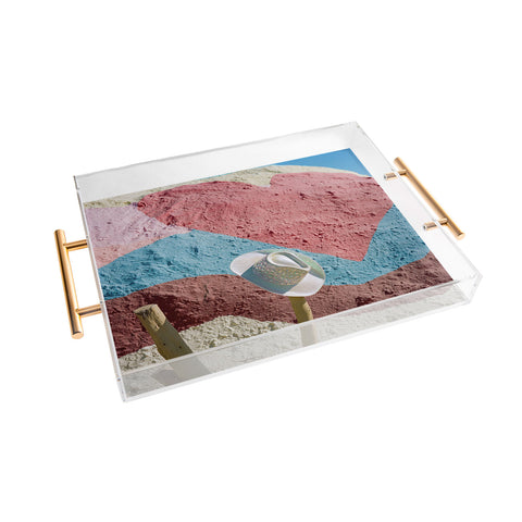Bethany Young Photography Desert Cowgirl II on Film Acrylic Tray