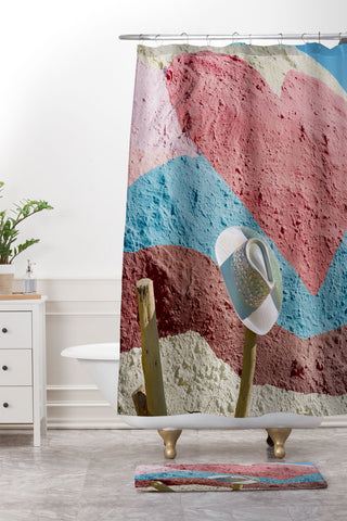 Bethany Young Photography Desert Cowgirl II on Film Shower Curtain And Mat