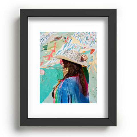 Bethany Young Photography Desert Cowgirl on Film Recessed Framing Rectangle