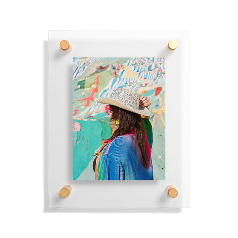 Bethany Young Photography Desert Cowgirl on Film Floating Acrylic Print