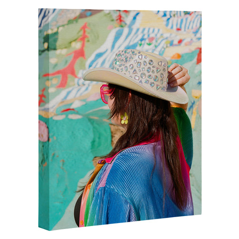 Bethany Young Photography Desert Cowgirl on Film Art Canvas