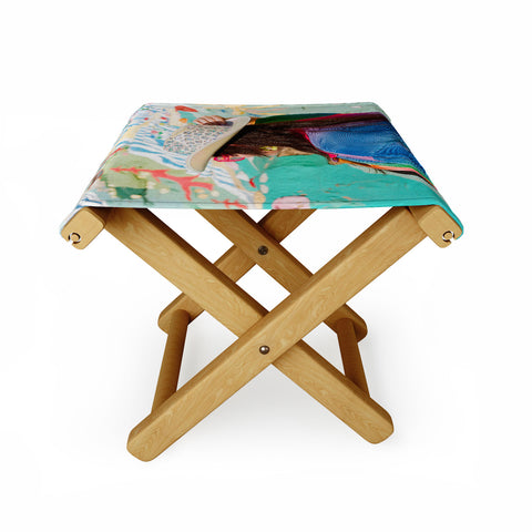 Bethany Young Photography Desert Cowgirl on Film Folding Stool