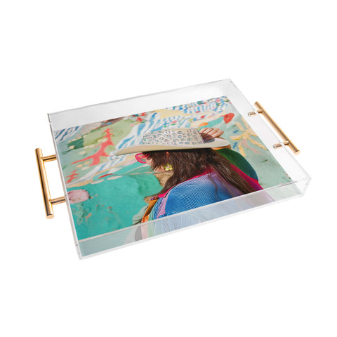 Bethany Young Photography Desert Cowgirl on Film Acrylic Tray