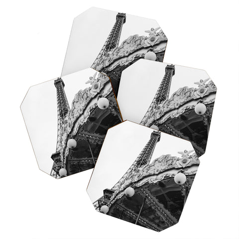 Bethany Young Photography Eiffel Tower Carousel Coaster Set