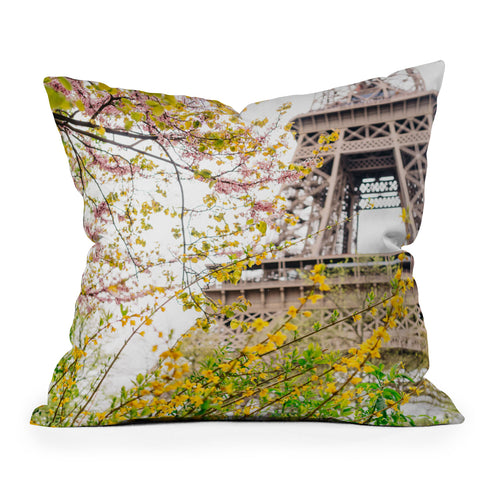 Bethany Young Photography Eiffel Tower VI Outdoor Throw Pillow