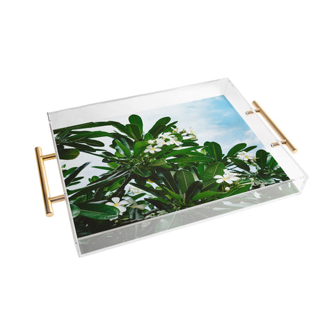 Bethany Young Photography Hawaiian Blooms Acrylic Tray