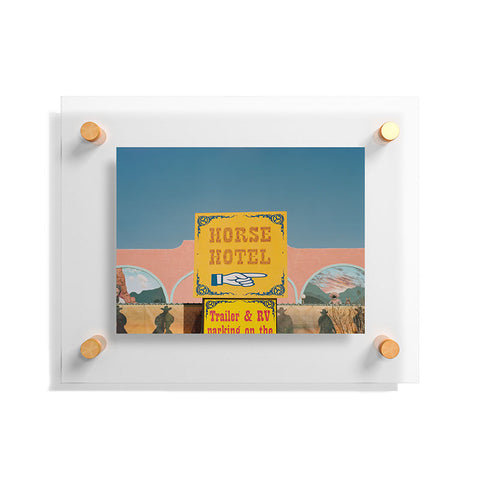 Bethany Young Photography Horse Hotel on Film Floating Acrylic Print