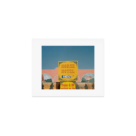 Bethany Young Photography Horse Hotel on Film Art Print