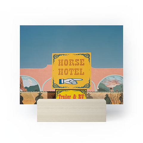 Bethany Young Photography Horse Hotel on Film Mini Art Print